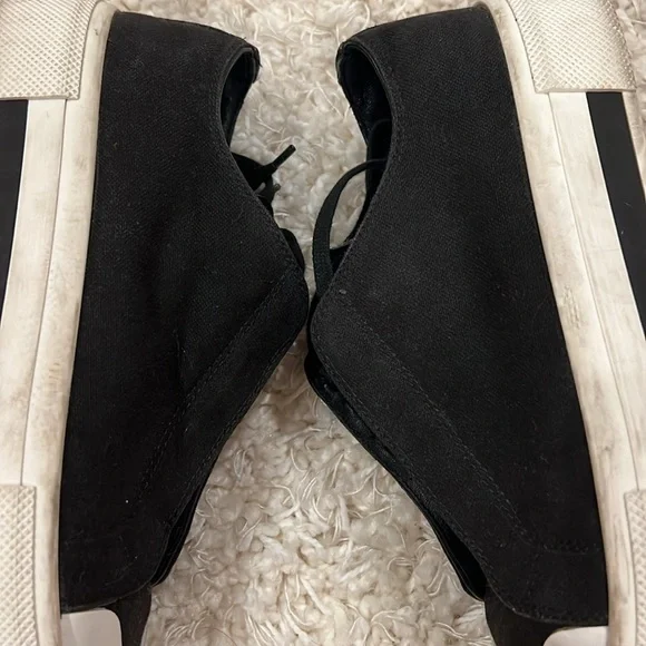 ALEXANDER MCQUEEN Canvas Sneakers leather tongue size 38 (women’s 8) - Picture 10 of 10